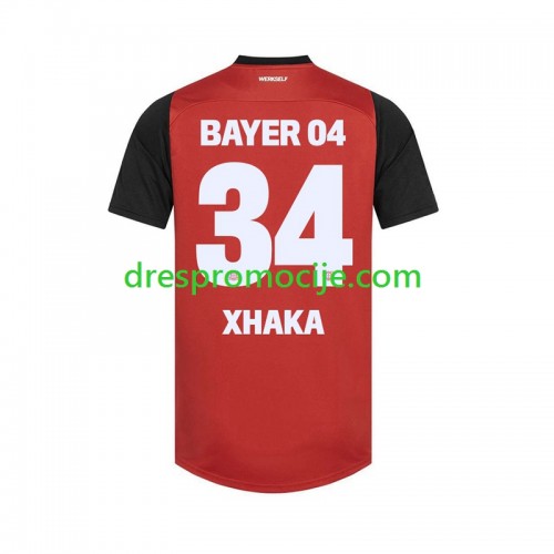 Bayer 04 Leverkusen XHAKA 34 Dres Domaći 2024/2025 Kratkih Rukava Bayer 04 Leverkusen XHAKA 34 Dres Domaći 2024/2025 Kratkih Rukava